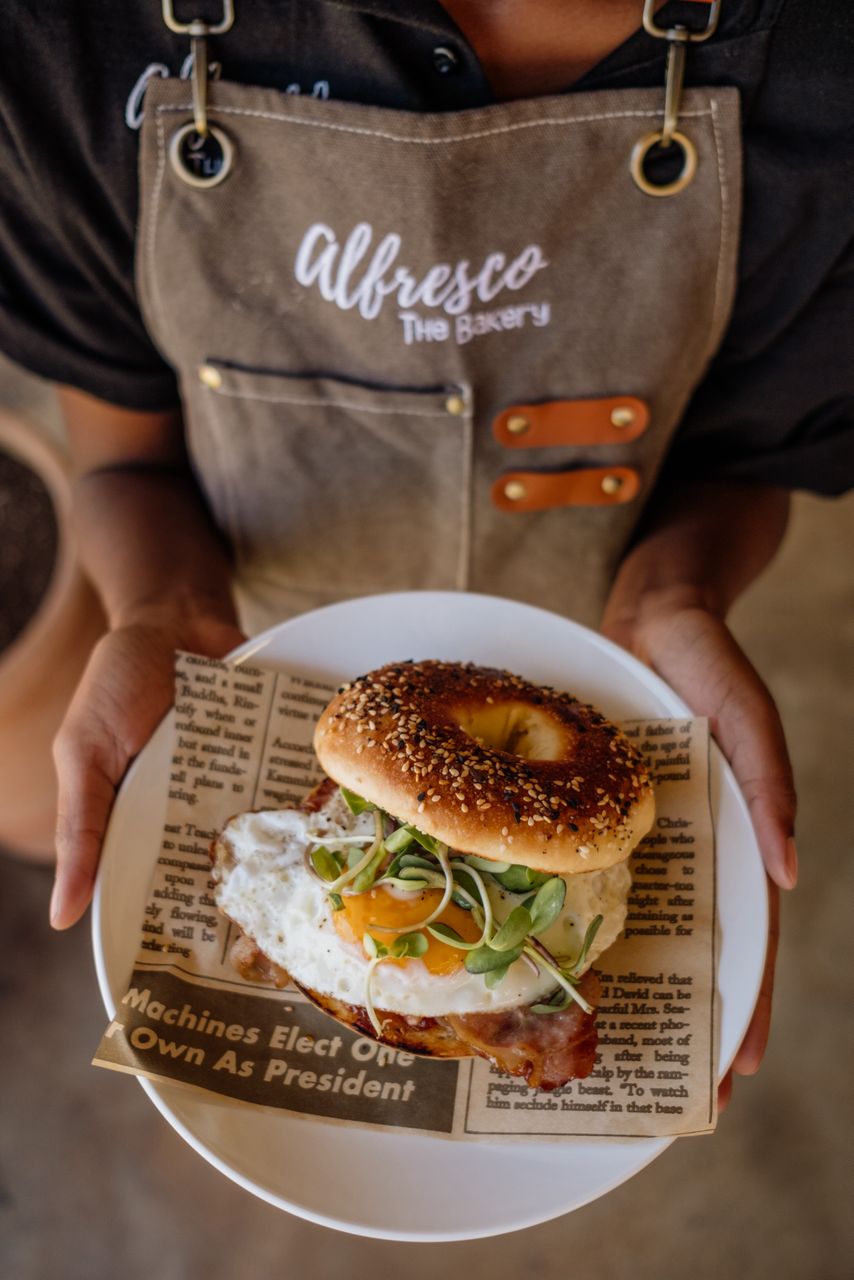 Bagel sandwich